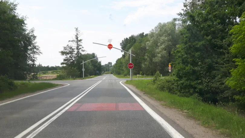 Skrzyżowanie ulic Czołgowa - Strzelców Bytomskich