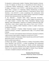 Pełna treść oświadczenia 4 Wojskowego Oddziału Gospodarczego.