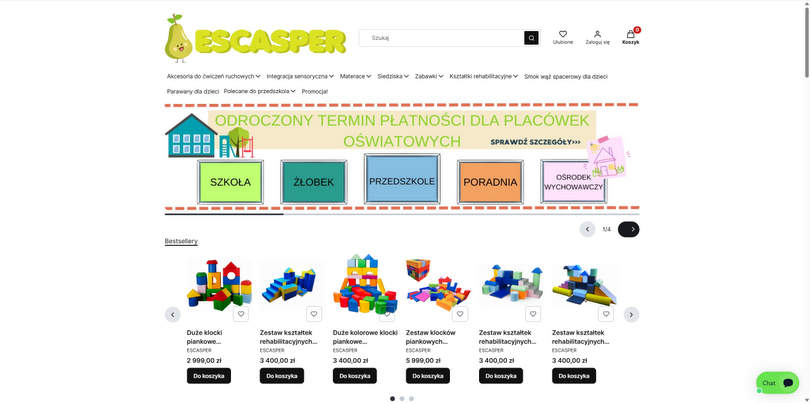 Escasper - sklep rehabilitacyjny