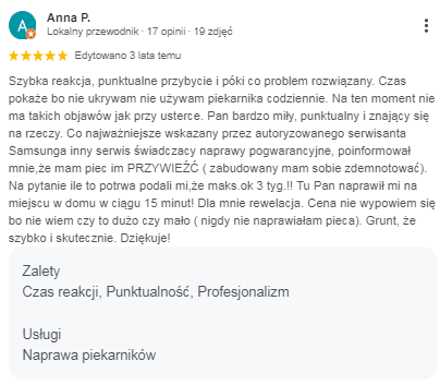 FixAGD - opinie Anna P o FixAGD