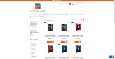 Metal-Meb - Szafy socjalne metalowe