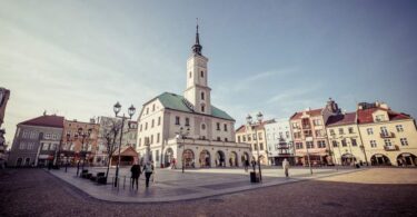 Rynek w Gliwicach – centrum miasta i zabudowa mieszkalna