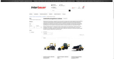 Interbauer - Mini ładowarki przegubowe