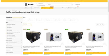 Sejfy ogniotrwałe - Sklep z sejfami x47.pl